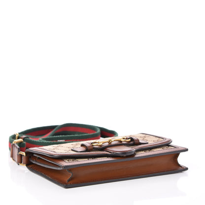 Gucci Monogram Lady Web Convertible Wallet Beige Cuir 4 of 7