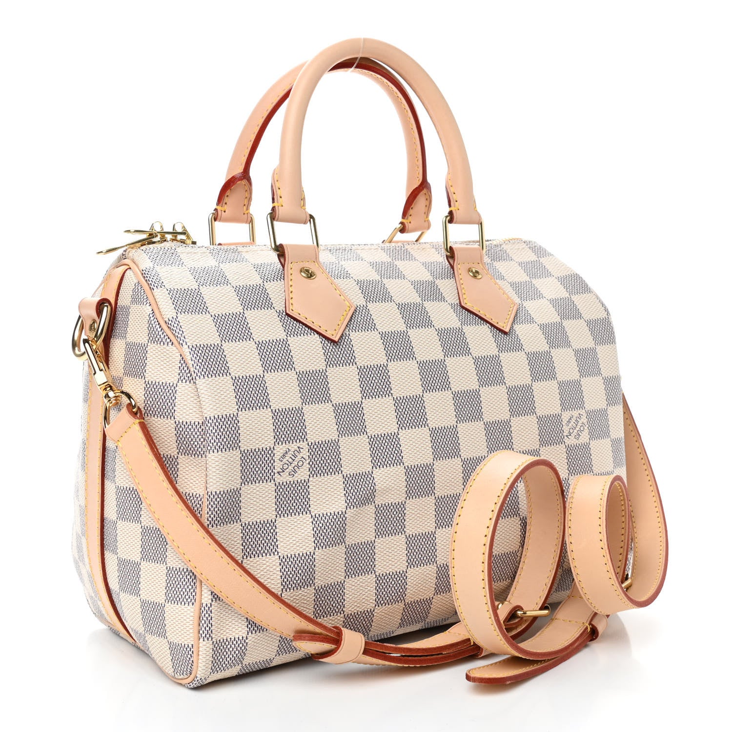 Louis Vuitton Damier Azur Speedy Bandouliere 25 3 of 9