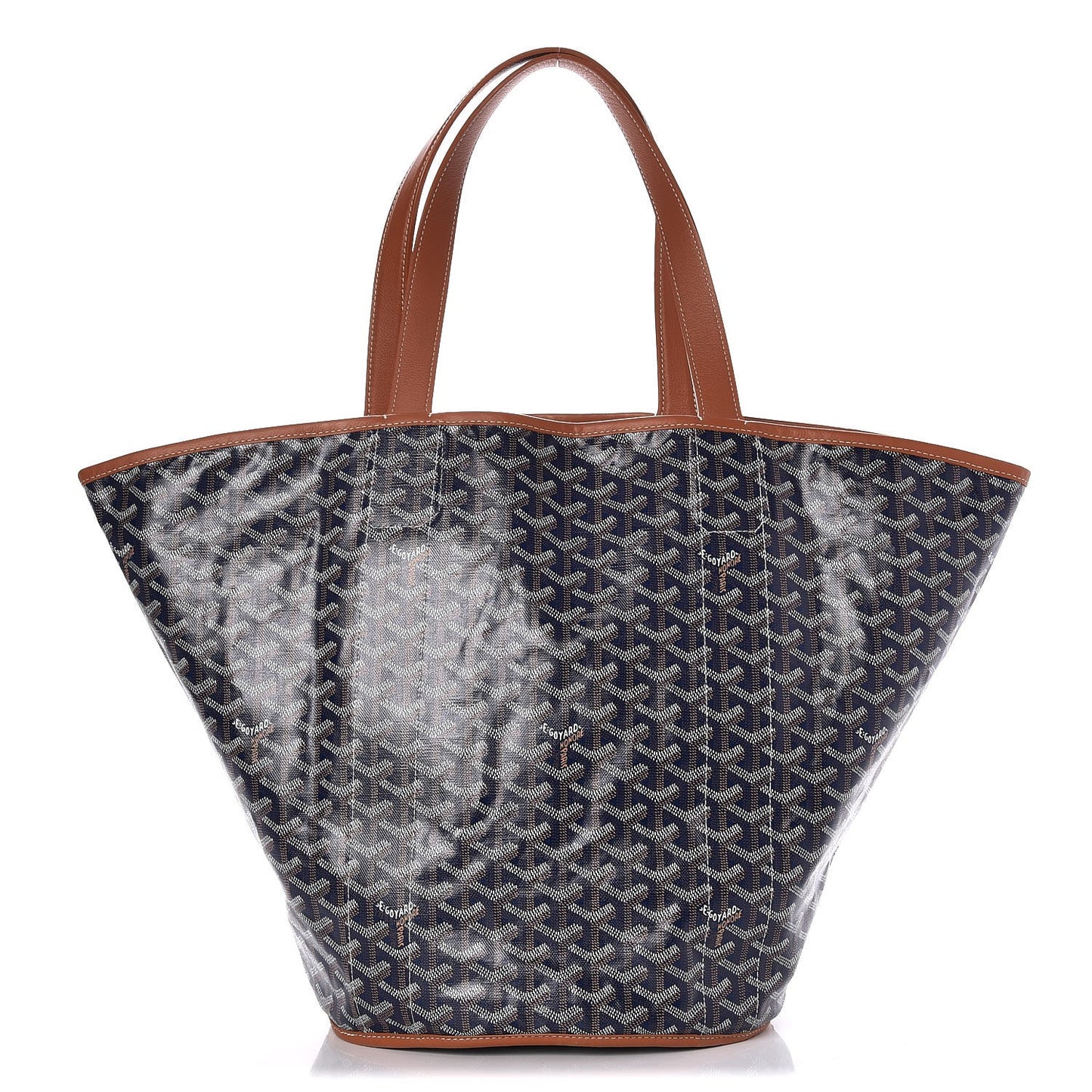 Goyardine Reversible Belharra Navy Gold
