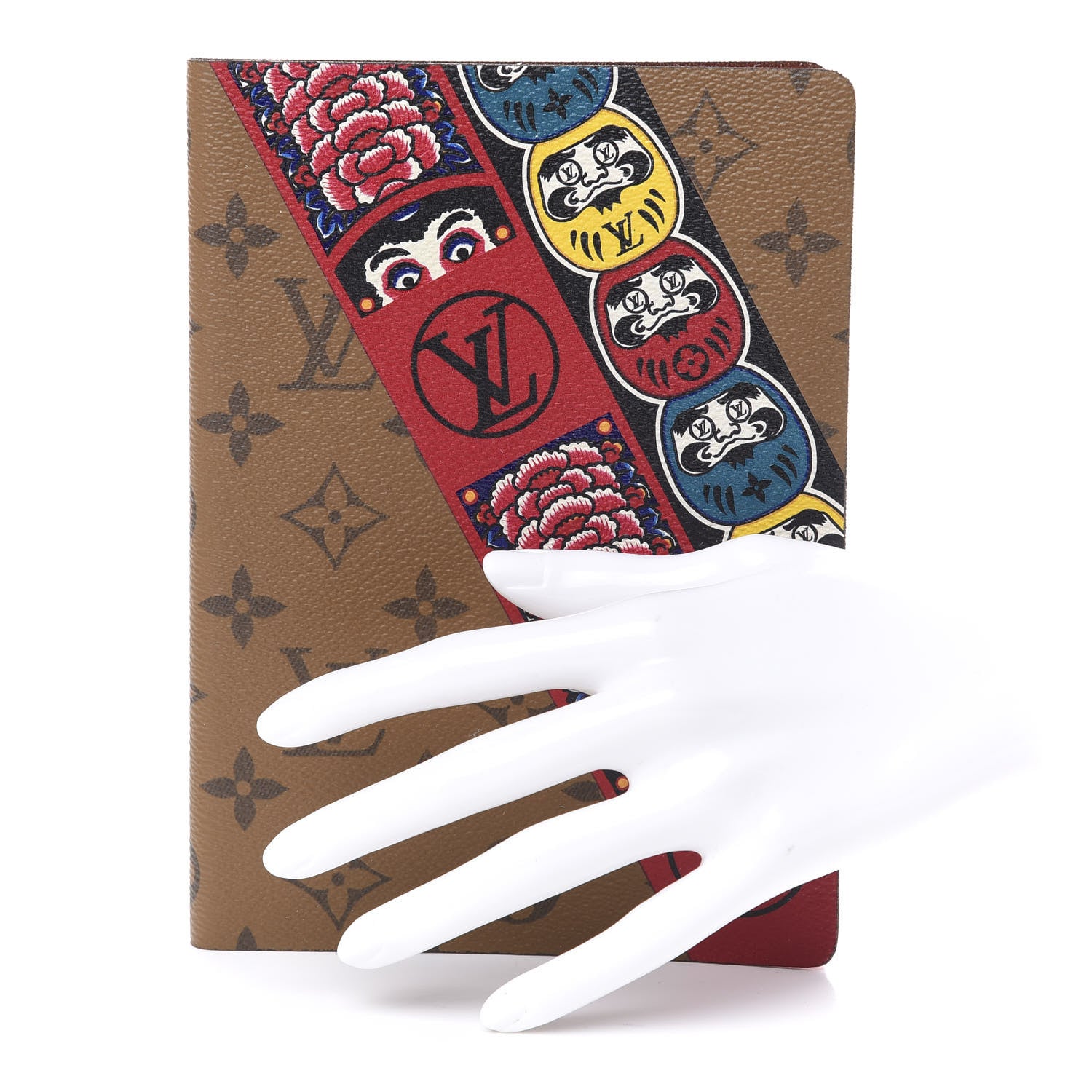 Louis Vuitton Reverse Monogram Kabuki Stickers Clemence Notebook 2 of 6