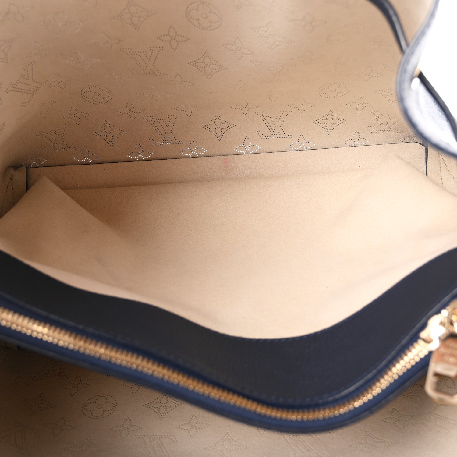Louis Vuitton Mahina Bella Tote Navy 5 of 9