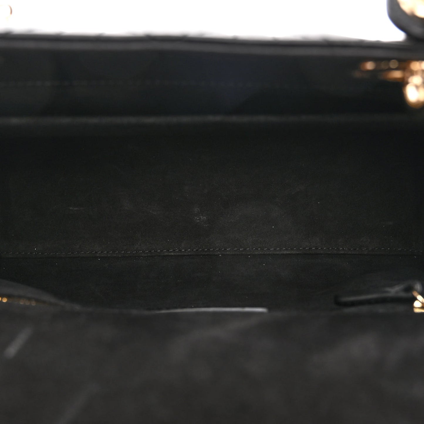 Lambskin Cannage Medium Lady Dior Black
