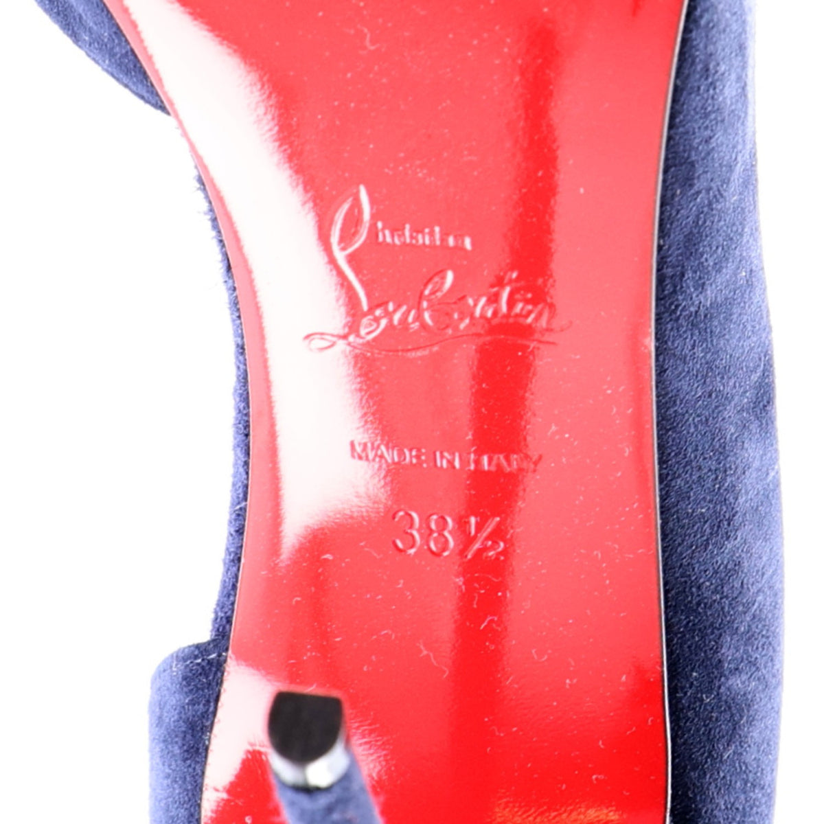 Suede Iriza 100 Pumps 38.5 Obscur