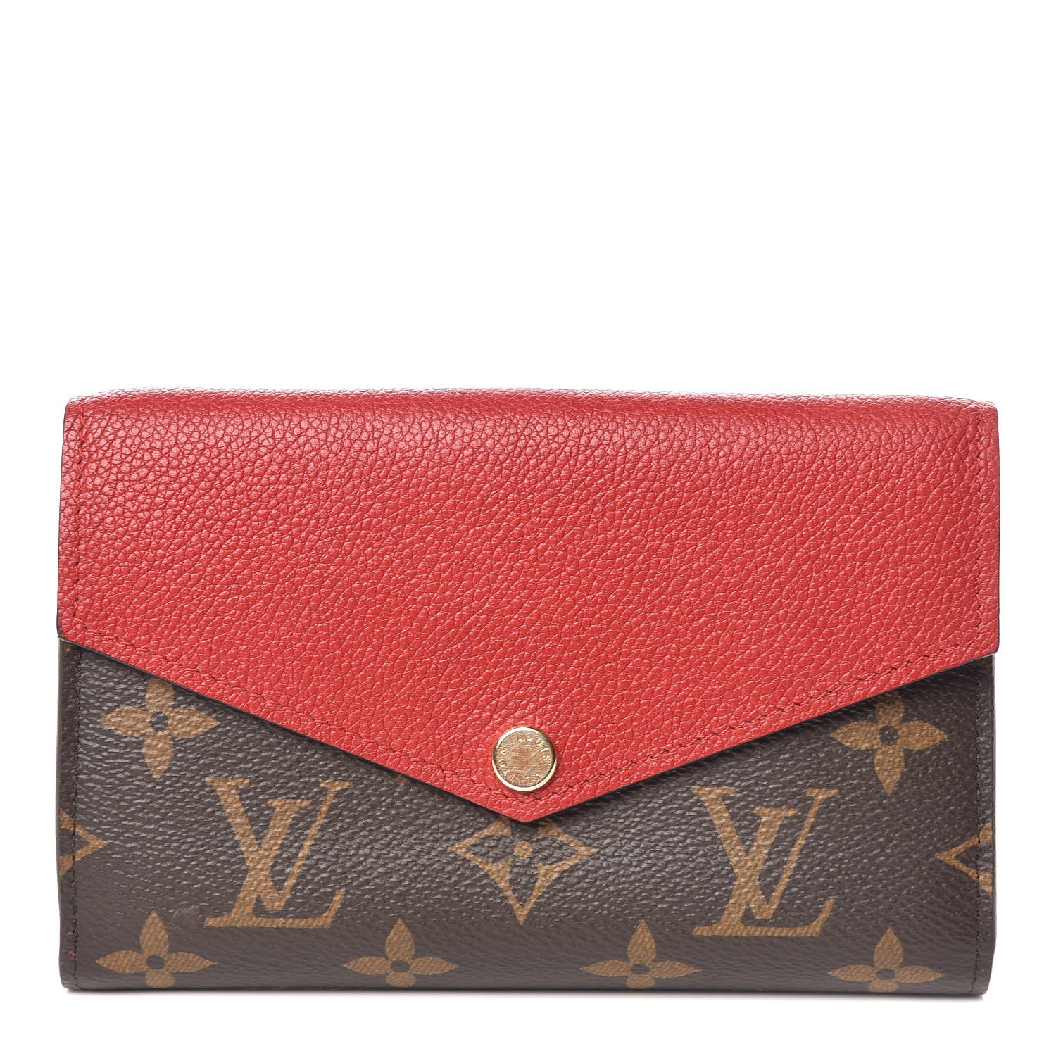 Louis Vuitton Monogram Pallas Compact Wallet Cherry 1 of 9