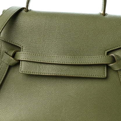 Celine Grained Calfskin Micro Belt Bag Army Green 7 of 10