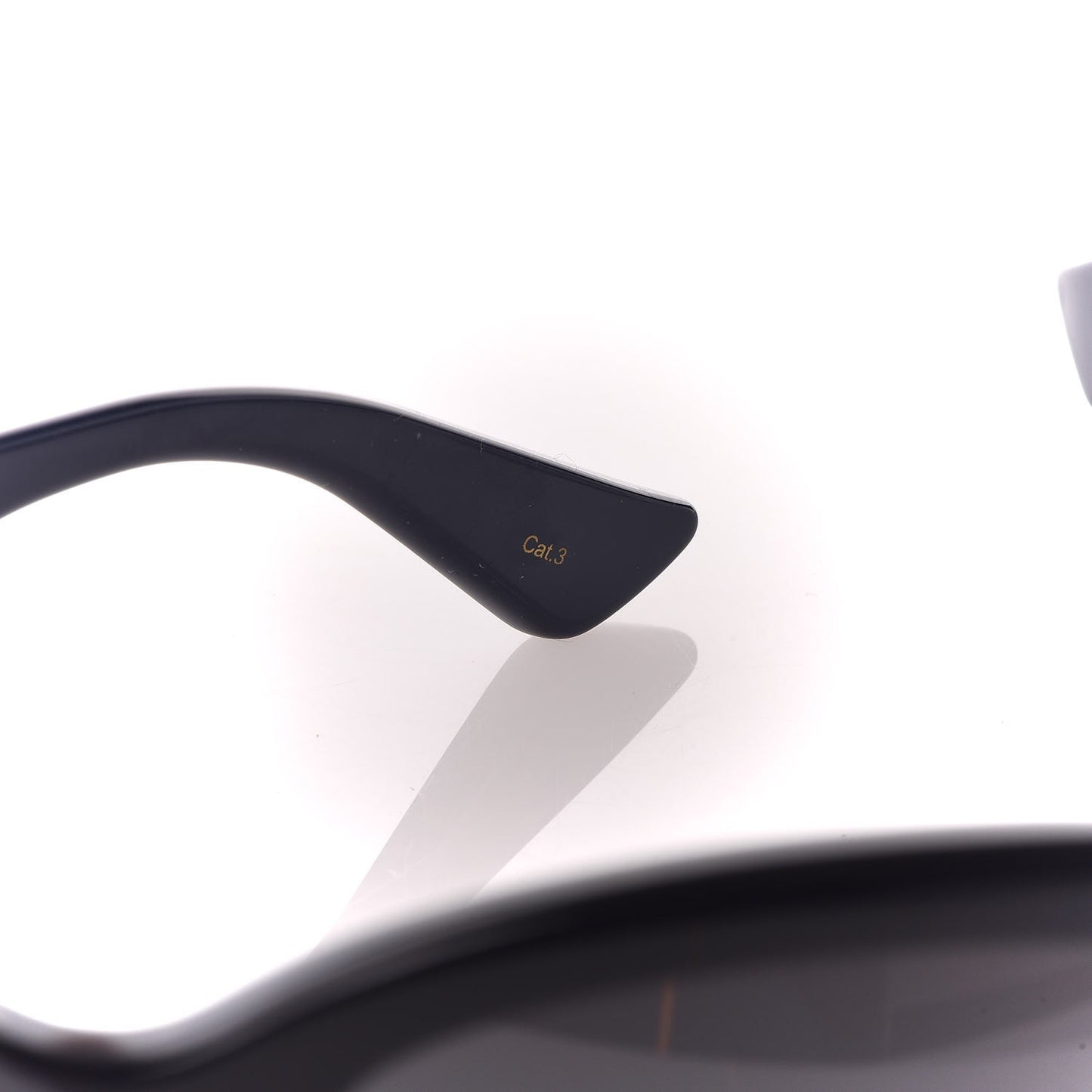 Acetate Web Oversized Frame Rectangle Sunglasses GG0276S Black