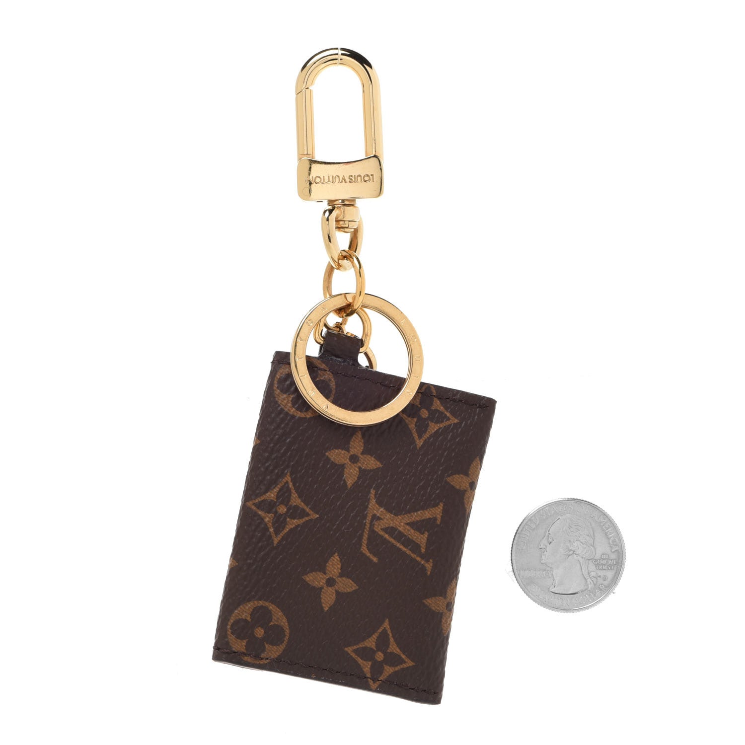 Louis Vuitton Monogram Kirigami Pouch Bag Charm Key Holder 2 of 4