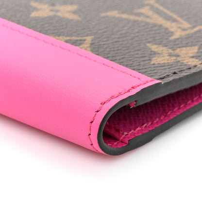Louis Vuitton Monogram Macassar Passport Cover Fuchsia 10 of 12