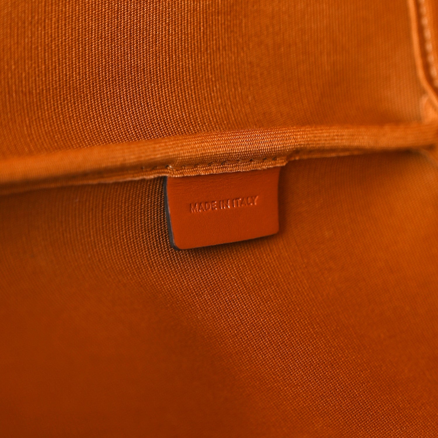 Celine Triomphe Canvas Calfskin Medium Bucket Bag Tan 6 of 10