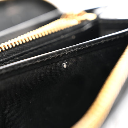 Dolce & Gabbana Nappa Quilted Devotion Zip Around Wallet Black 10 of 12
