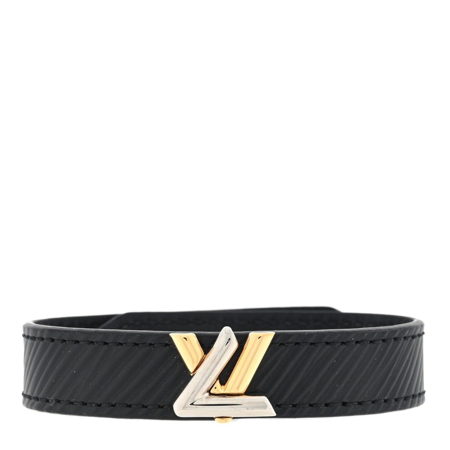 Louis Vuitton Epi Twist It Bracelet 17 Black 1 of 3