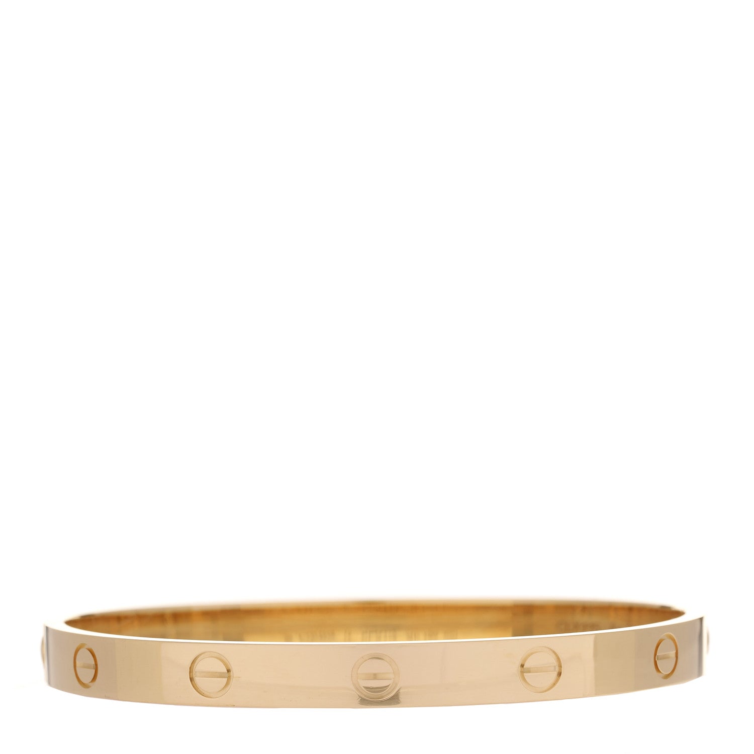 Cartier 18K Yellow Gold LOVE Bracelet 18 3 of 8