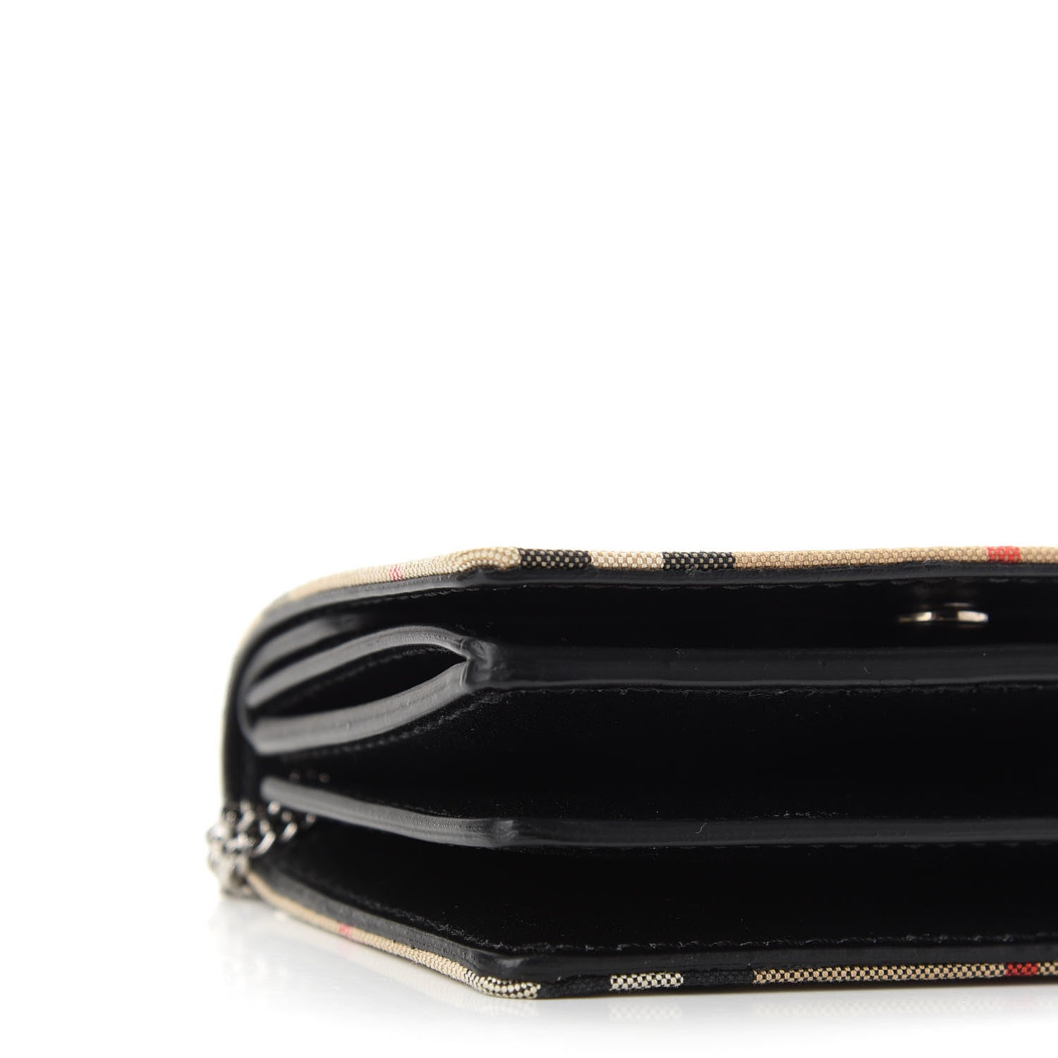 Burberry Vintage Check Jessie TB Crossbody Black 5 of 9