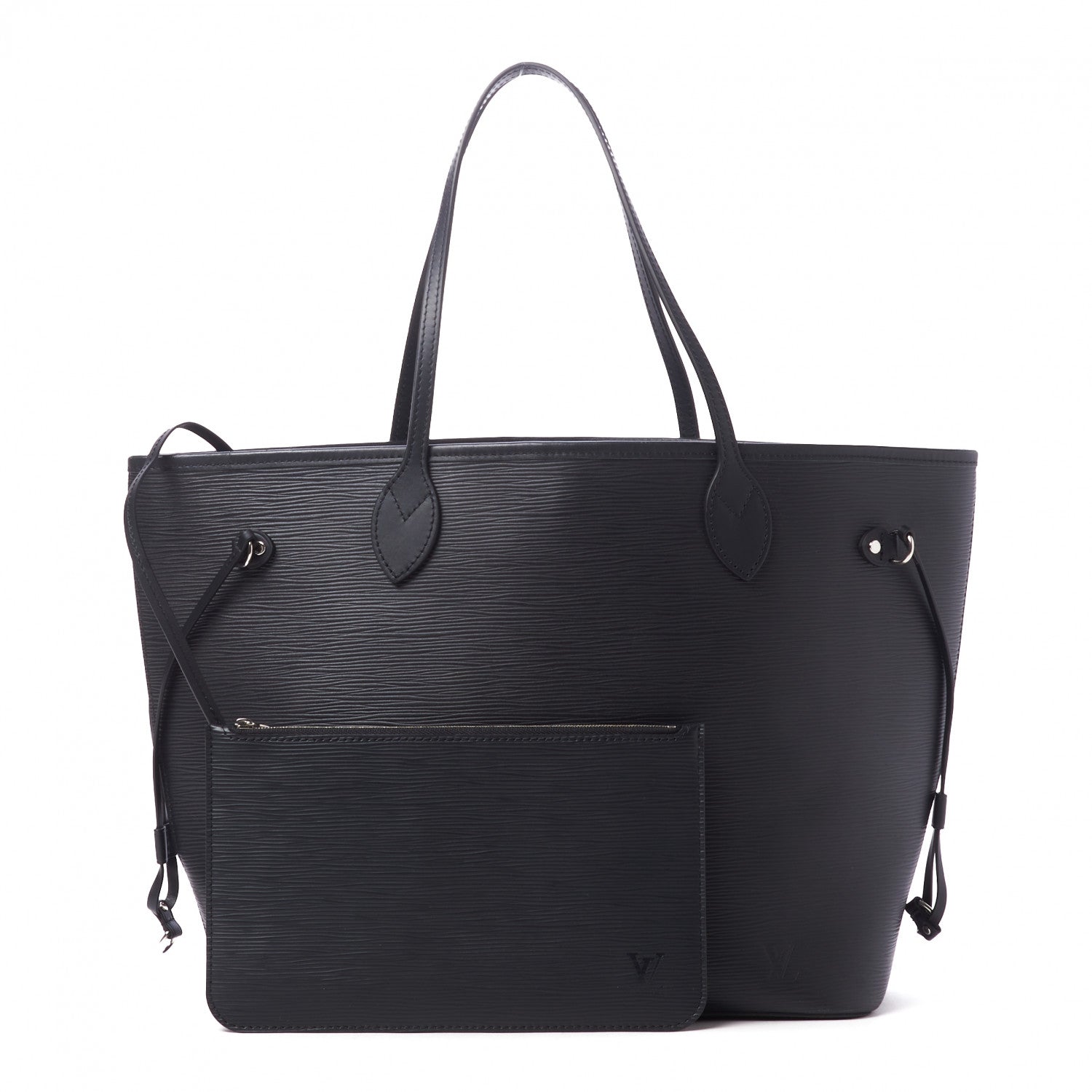 Louis Vuitton Epi Neverfull MM Black 1 of 9