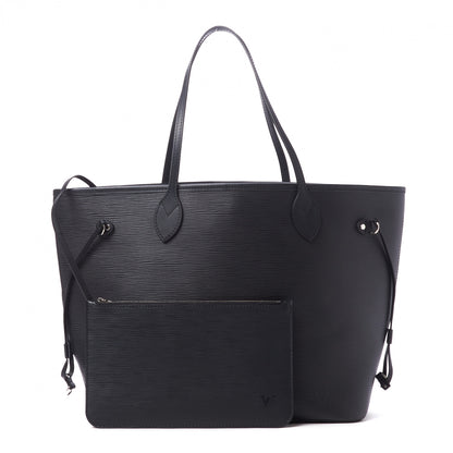 Louis Vuitton Epi Neverfull MM Black 1 of 9