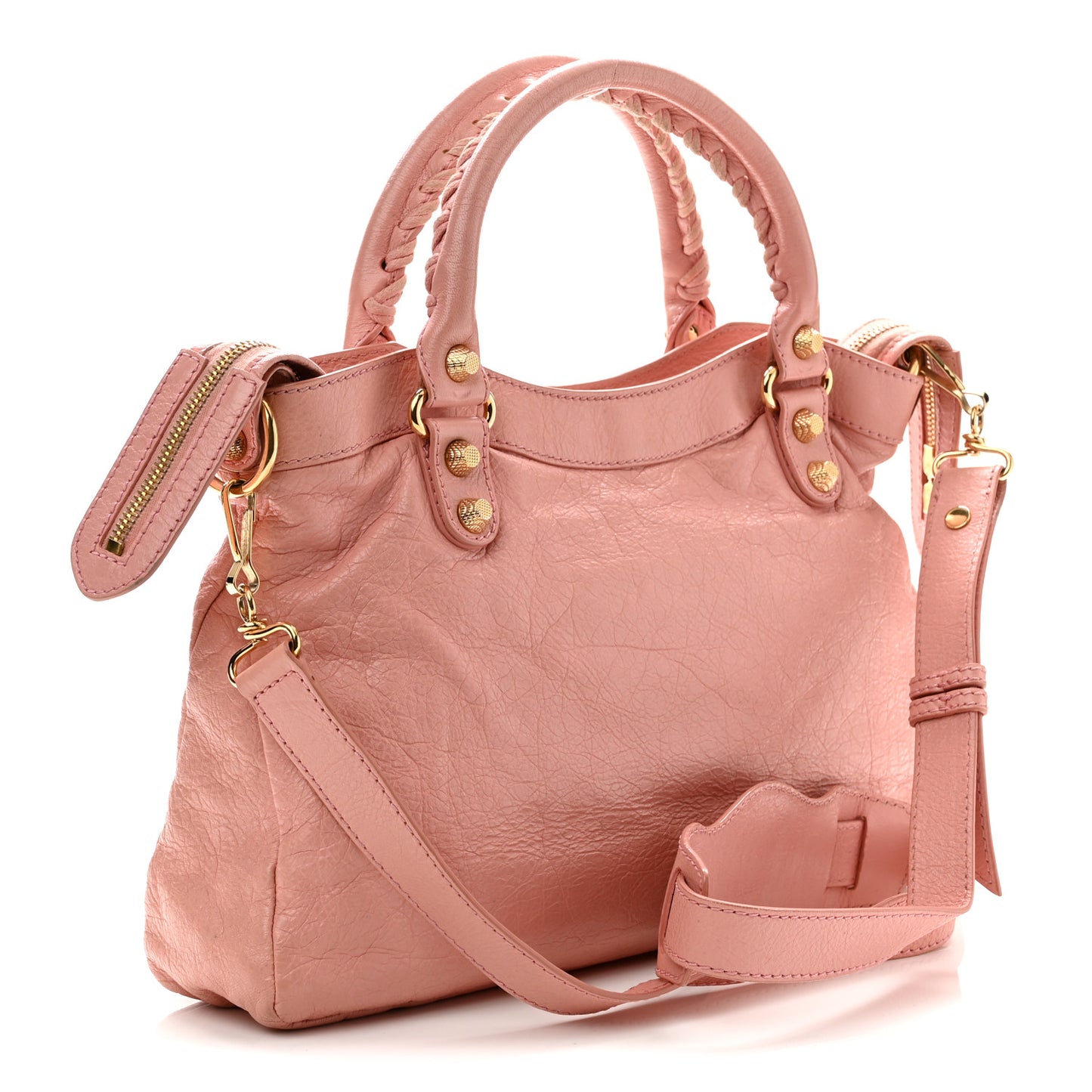 Agneau Giant 12 Gold Hardware Town Rose Peche
