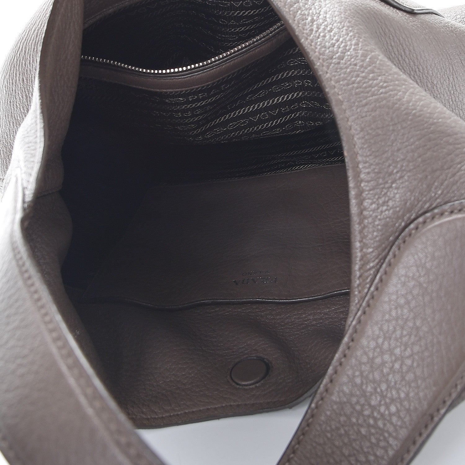 Prada Cervo Hobo Argilla 5 of 8