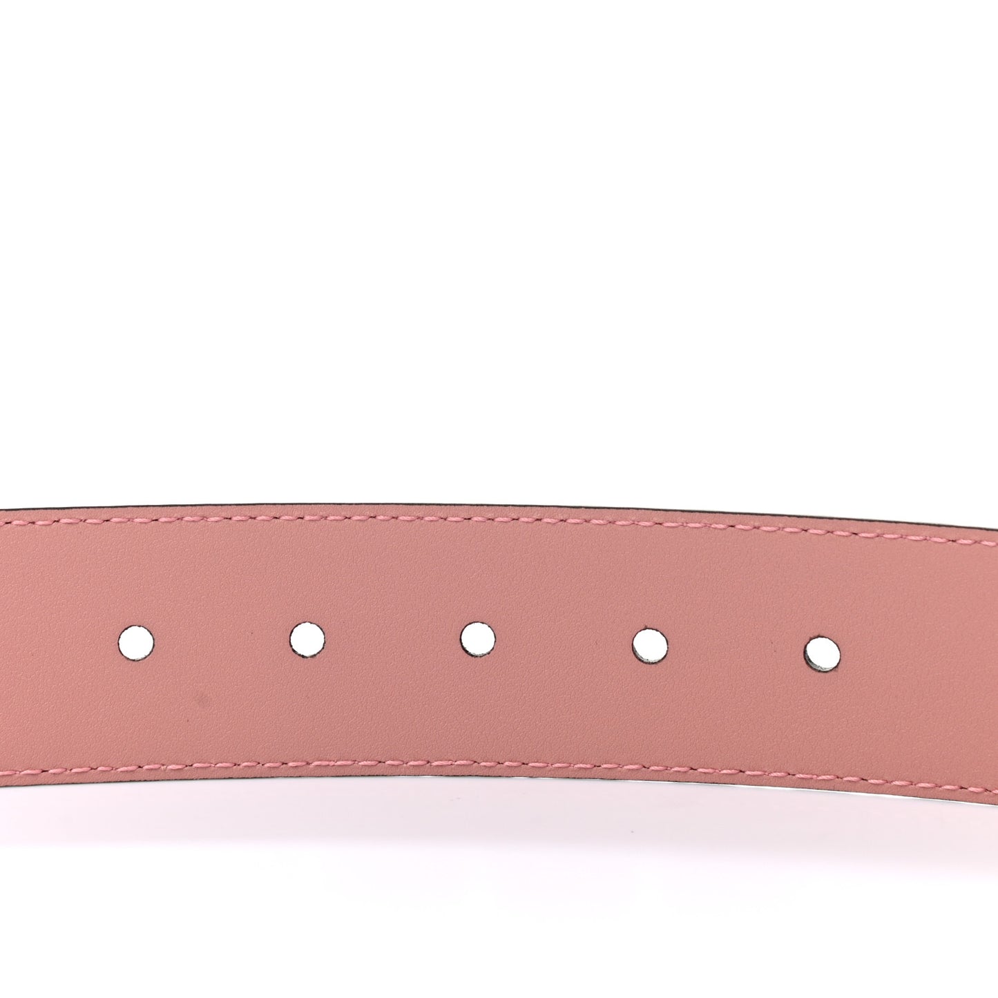 Soft Microguccissima Margaux Calfskin Belt 85 34 Soft Pink