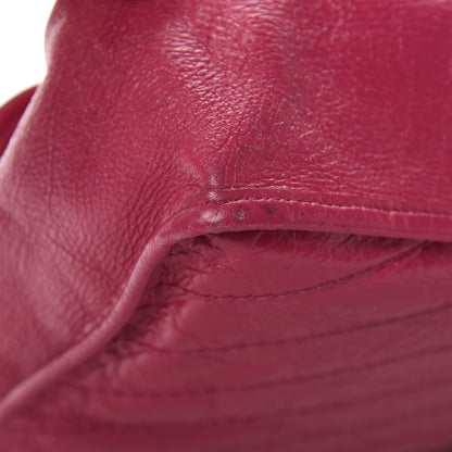 Saint Laurent Crinkled Calfskin Matelasse Monogram Medium Niki Chain Satchel Freesia 15 of 21