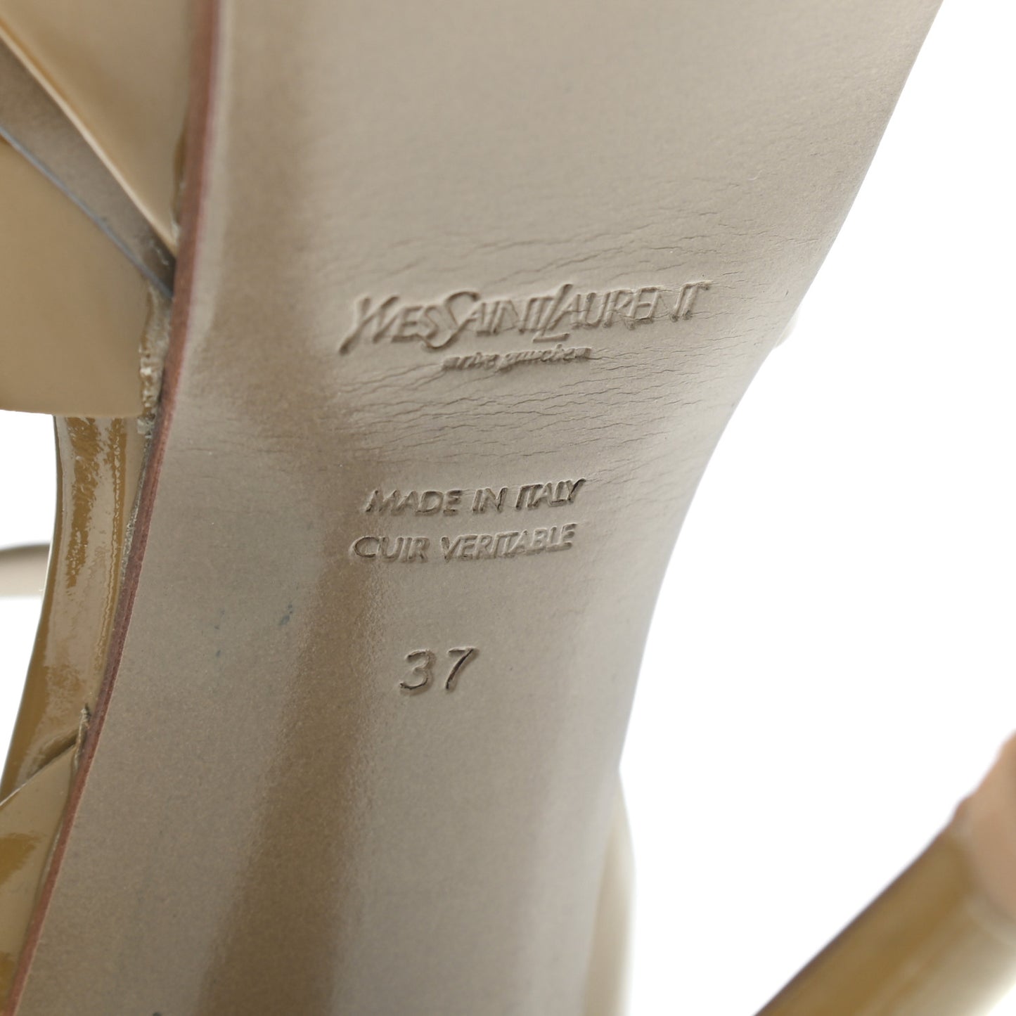 Patent Tribute 105 Platform Sandals 37 Tundra