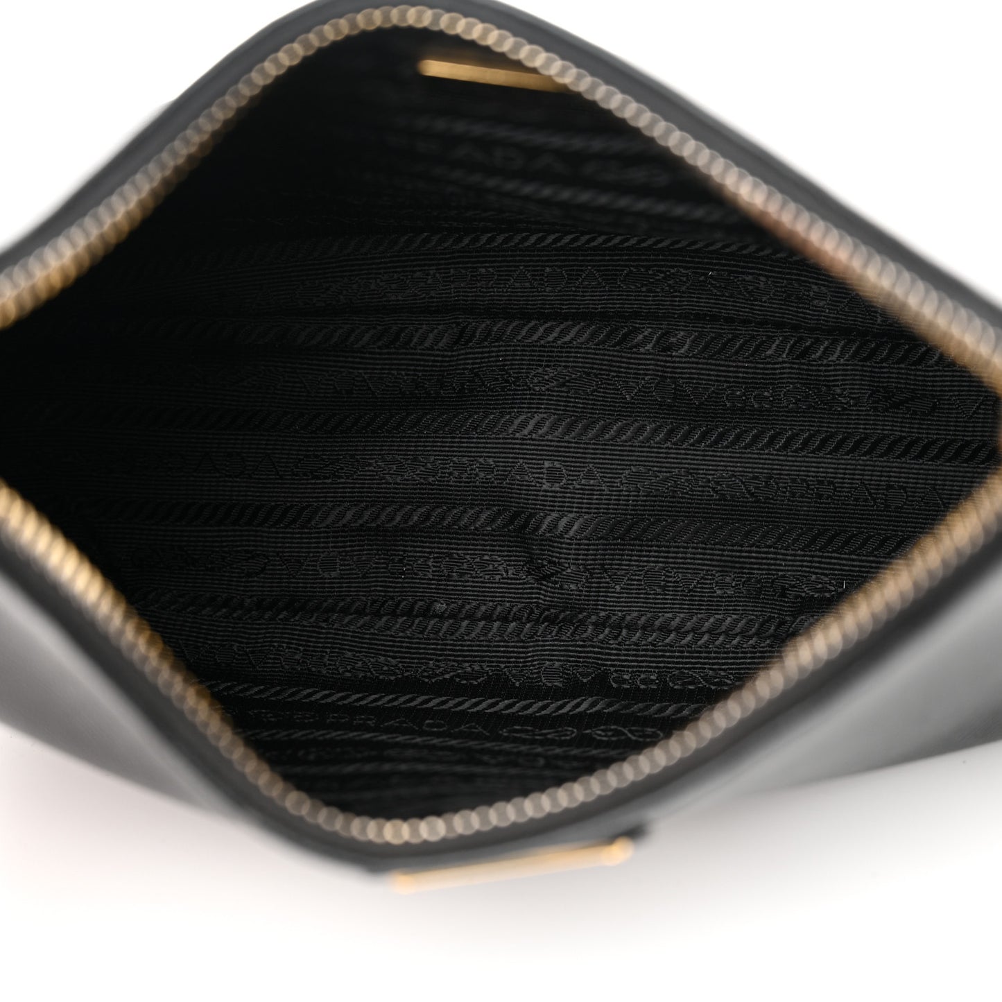Saffiano Lux Re-Edition 2005 Shoulder Bag Black