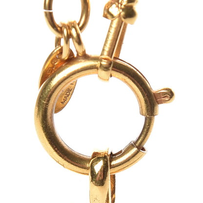Chanel Quilted CC Necklace Gold 6 of 6