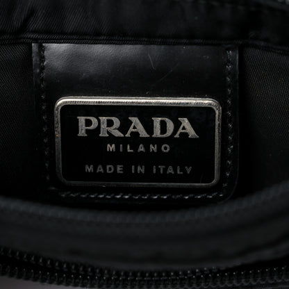 Prada Tessuto Nylon Crossbody Bag Black 6 of 16
