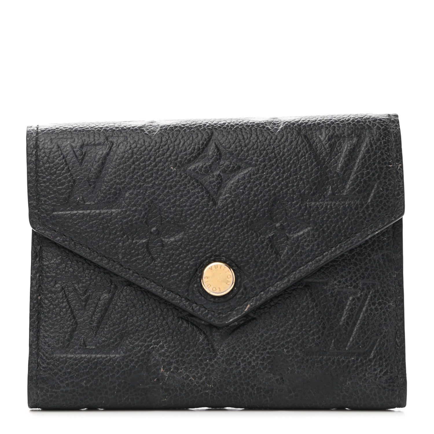 Louis Vuitton Empreinte Victorine Wallet Black 1 of 7