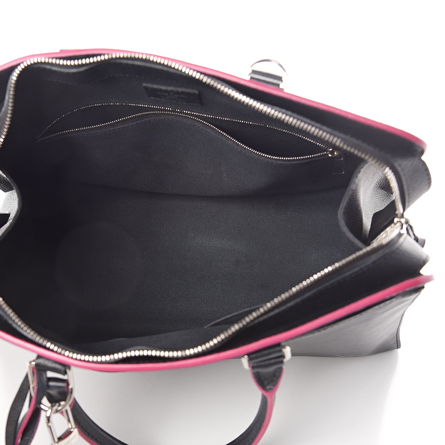 Louis Vuitton Epi Vaneau GM Black Hot Pink 4 of 8