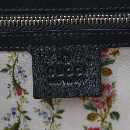 Gucci Calfskin Bamboo Medium Thiara Top Handle Bag Black 6 of 12