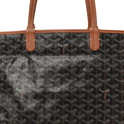 Goyard Goyardine Saint Louis PM Black Gold 9 of 12