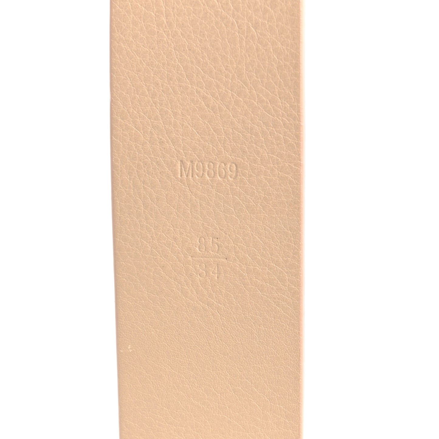Calfskin Ecrin Belt 85 34 Opal