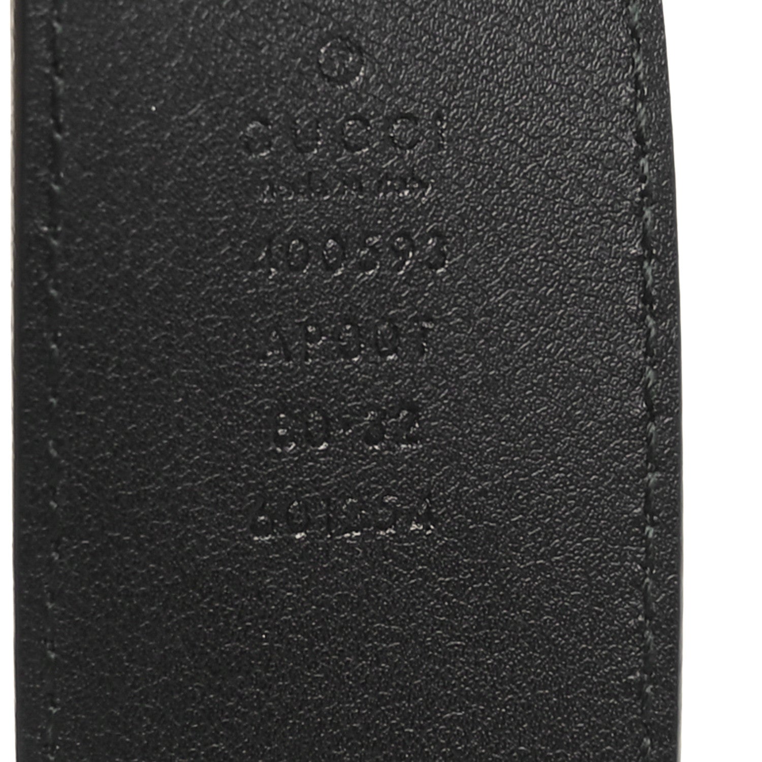 Gucci Calfskin Double G 30mm Belt 80 32 Black 3 of 5