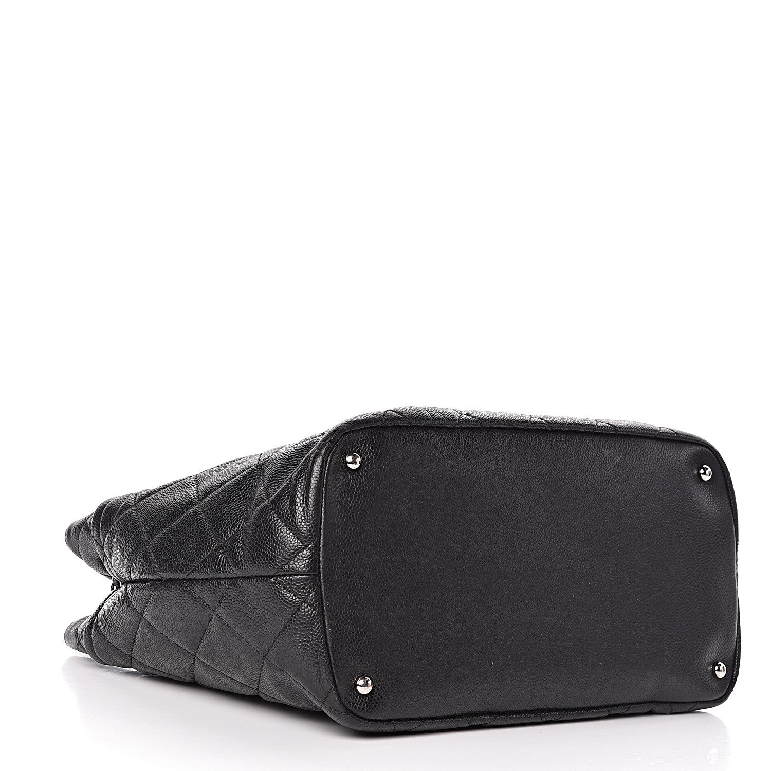 Chanel Caviar Quilted CC Timeless Soft Tote Black 4 of 14