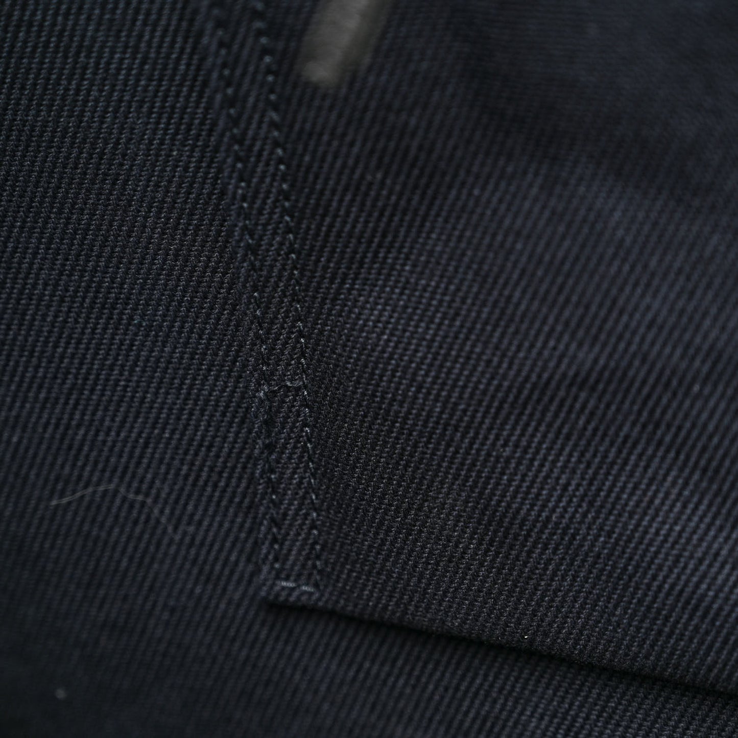 Linen Calfskin Rive Gauche Tote Navy