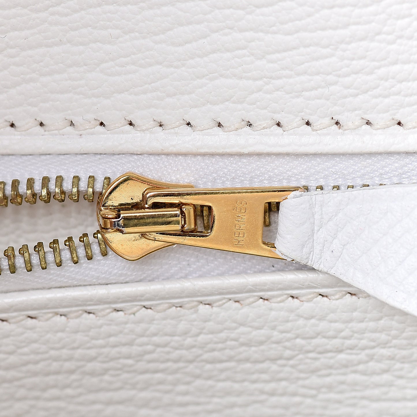 Epsom Birkin 35 White White