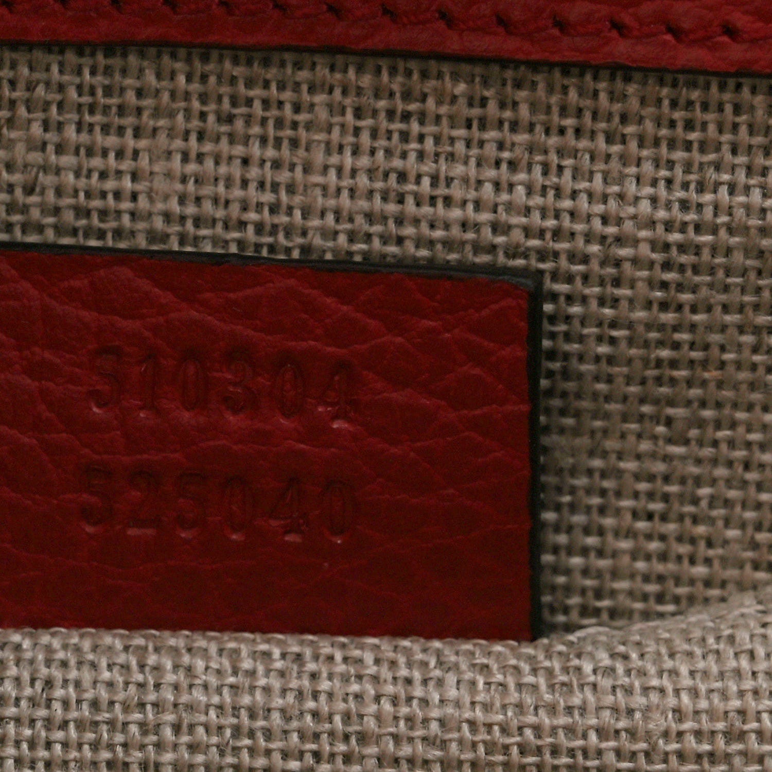 Gucci Dollar Calfskin Small Interlocking G Shoulder Bag Red 8 of 16