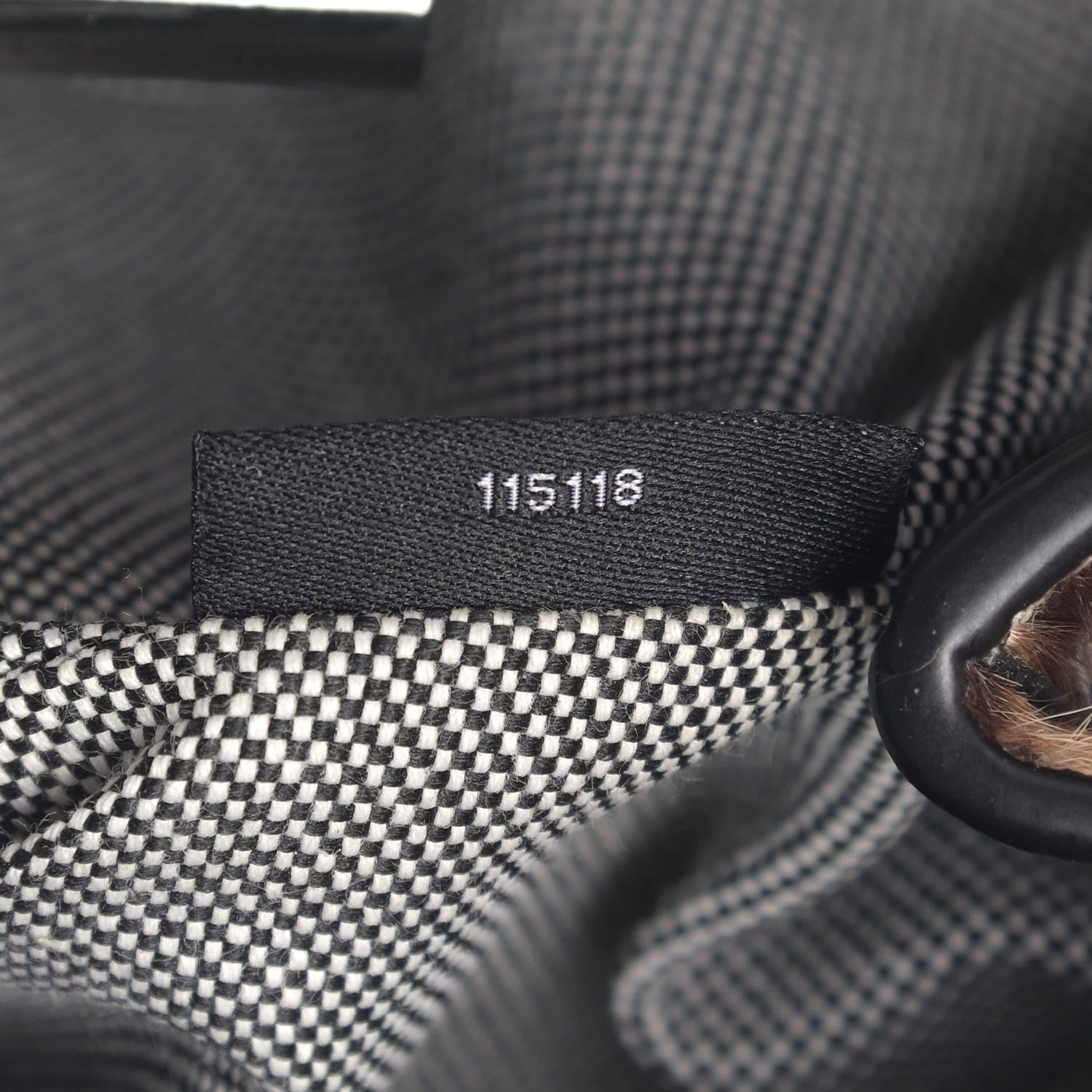 Alexander Wang Calf Hair Leopard Print Riot Bucket Bag Black Silver Hardware 10 of 10