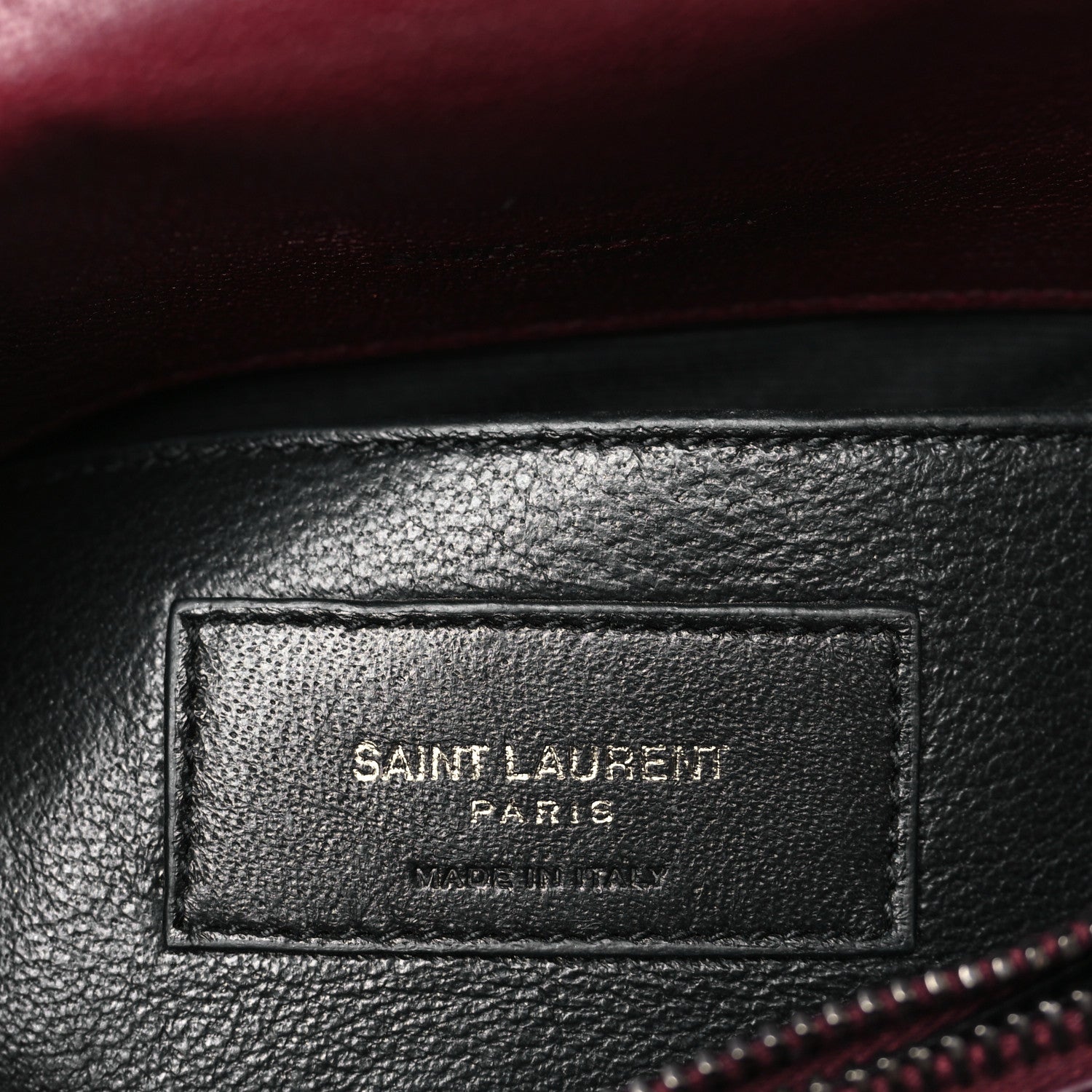 Saint Laurent Sheepskin Matelasse Chevron Monogram Medium College Bag Old Brandy 6 of 8