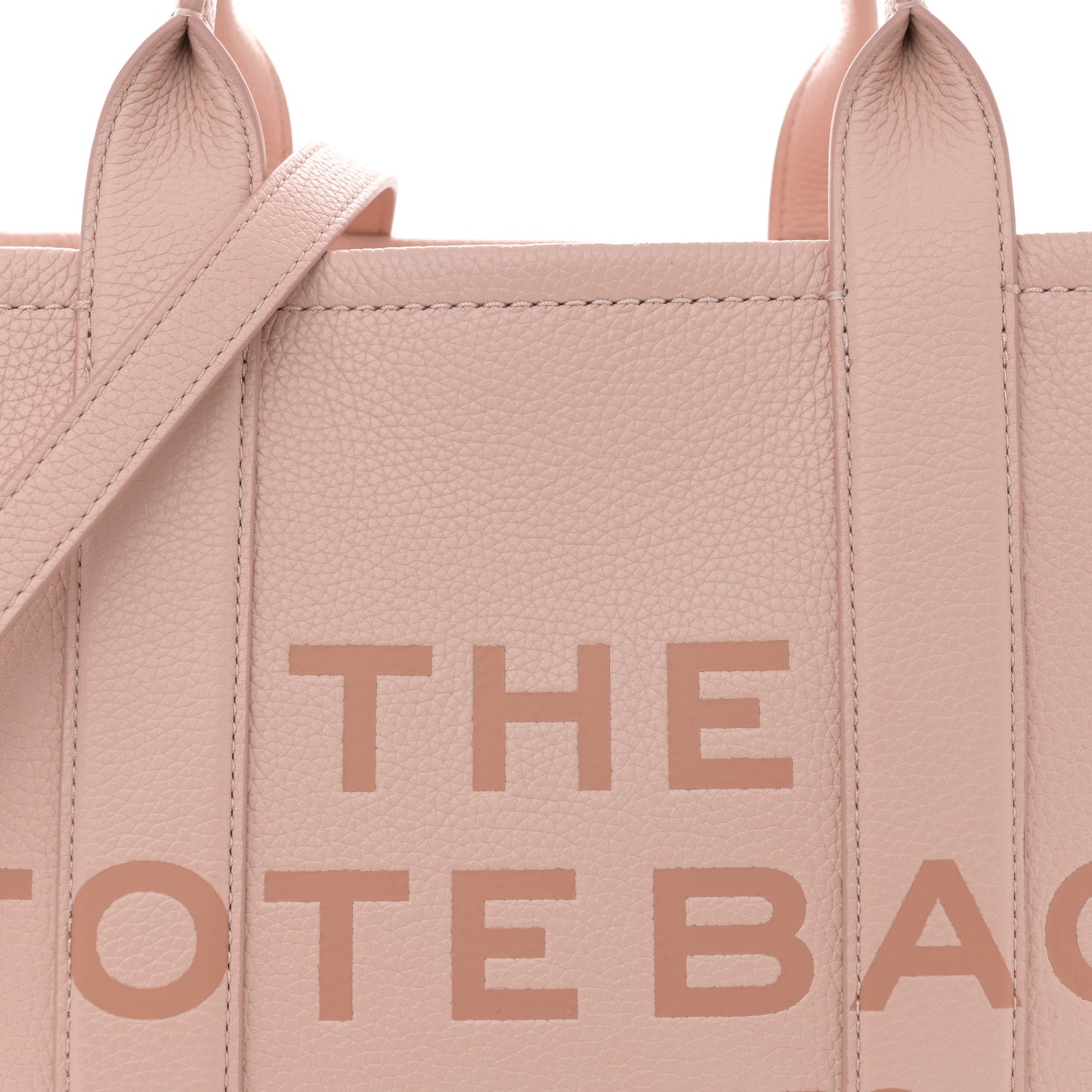 Grained Calfskin The Tote Bag Rose Dust