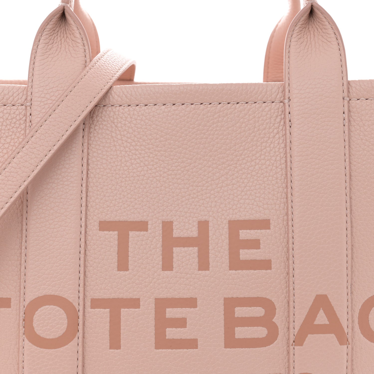 Marc Jacobs Grained Calfskin The Tote Bag Rose Dust 8 of 11