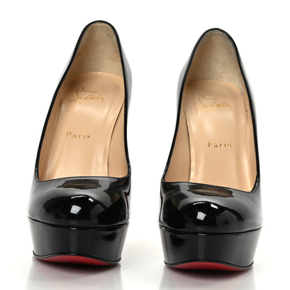 Christian Louboutin Patent Bianca 140 Pumps 39 Black 2 of 9