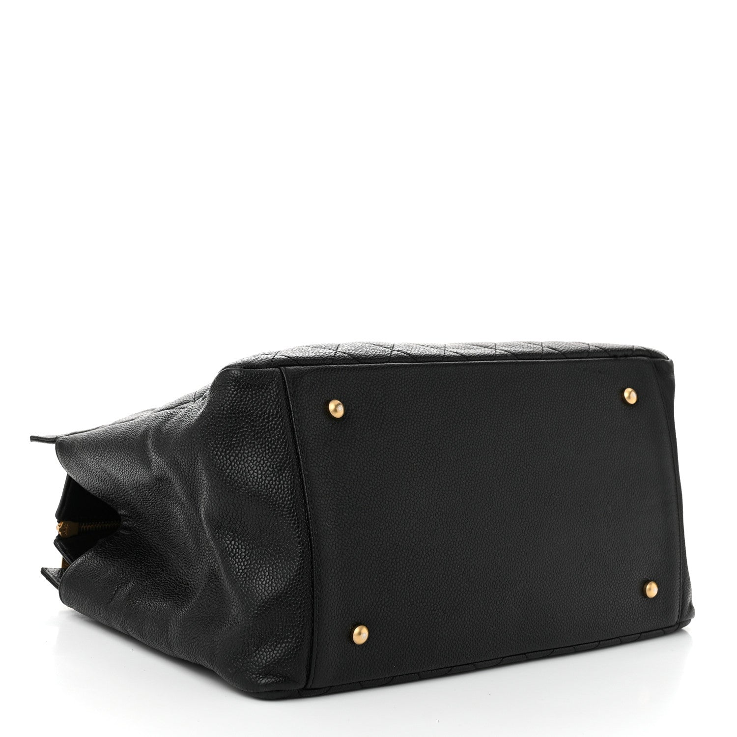 Chanel Caviar Quilted Grand Timeless Tote GTT Black 4 of 13