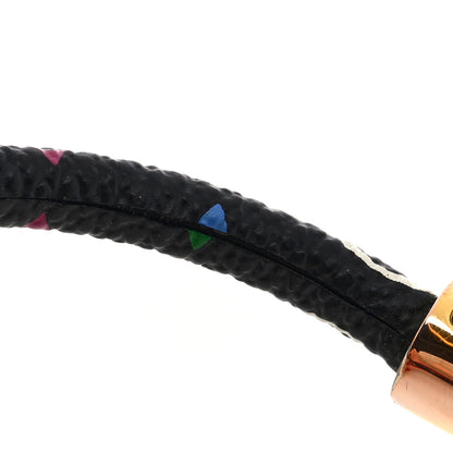 Louis Vuitton Monogram Multicolor Luck It Bracelet 17 Black 4 of 5