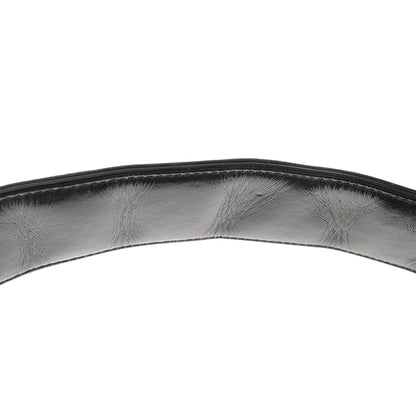 Chanel Calfskin Wool Felt Embossed Small Gabrielle Logo Hobo Black 13 of 14