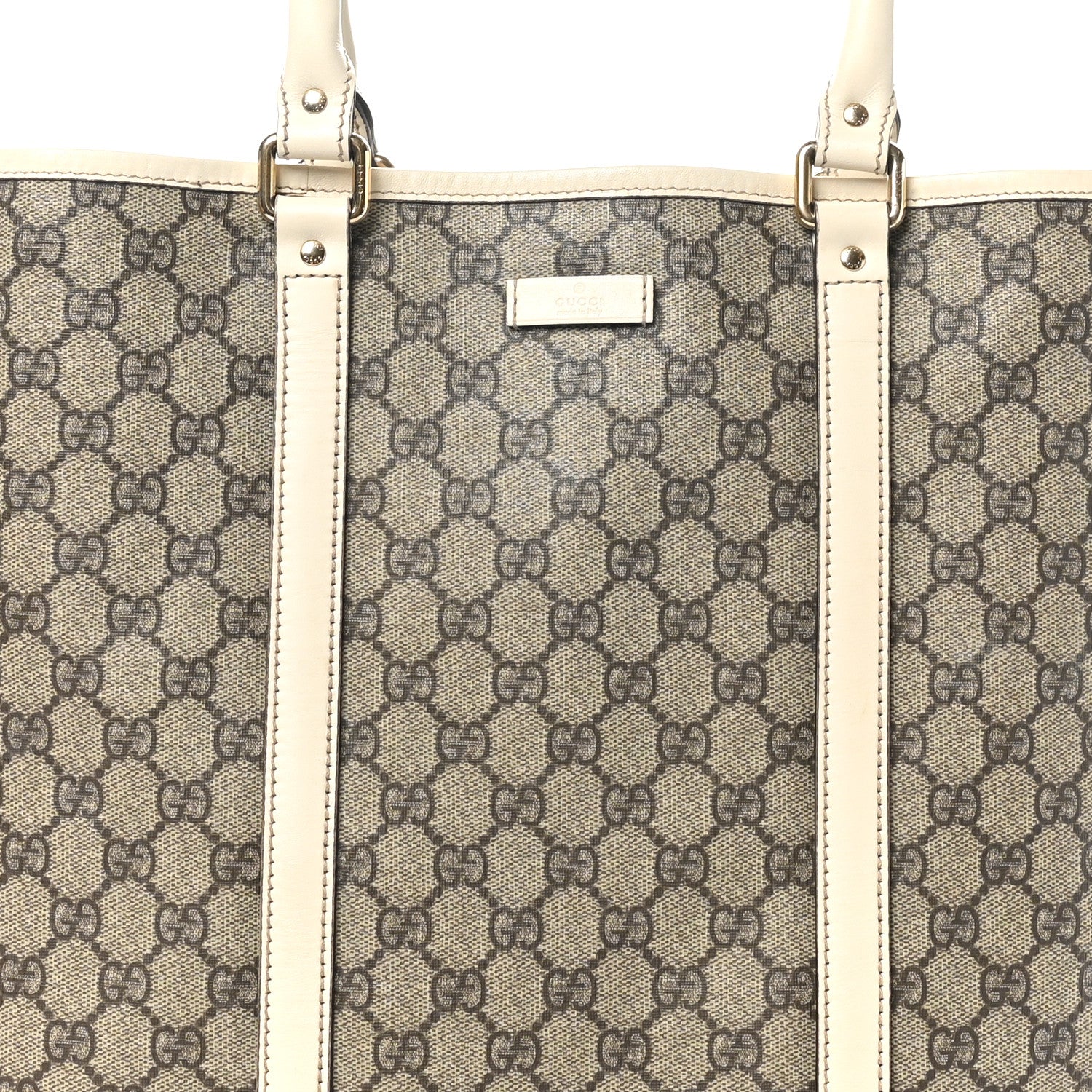 Gucci GG Plus Monogram Joy Vertical Tote Off White 8 of 10