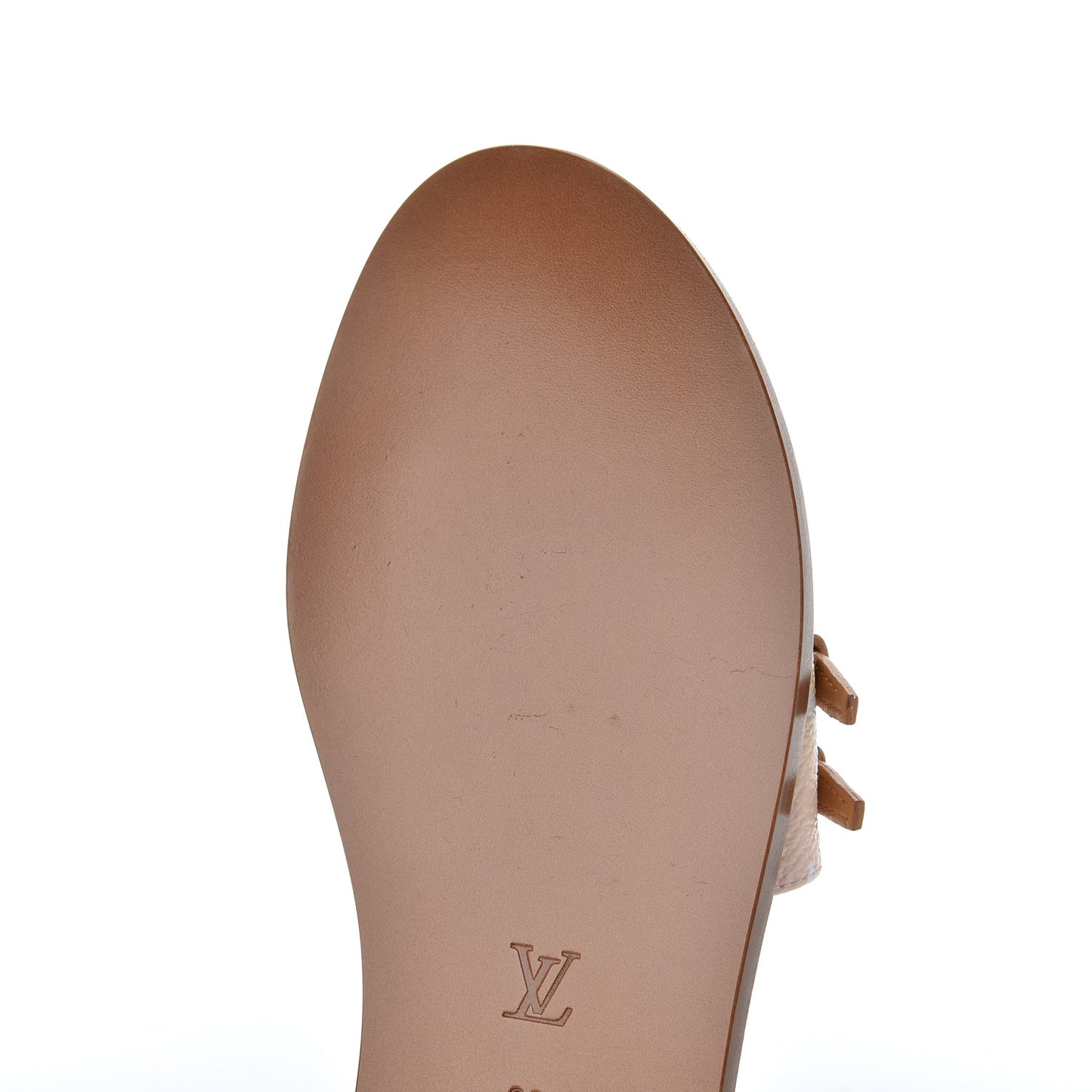 Monogram By The Pool Lock It Flat Mule 38 Pink