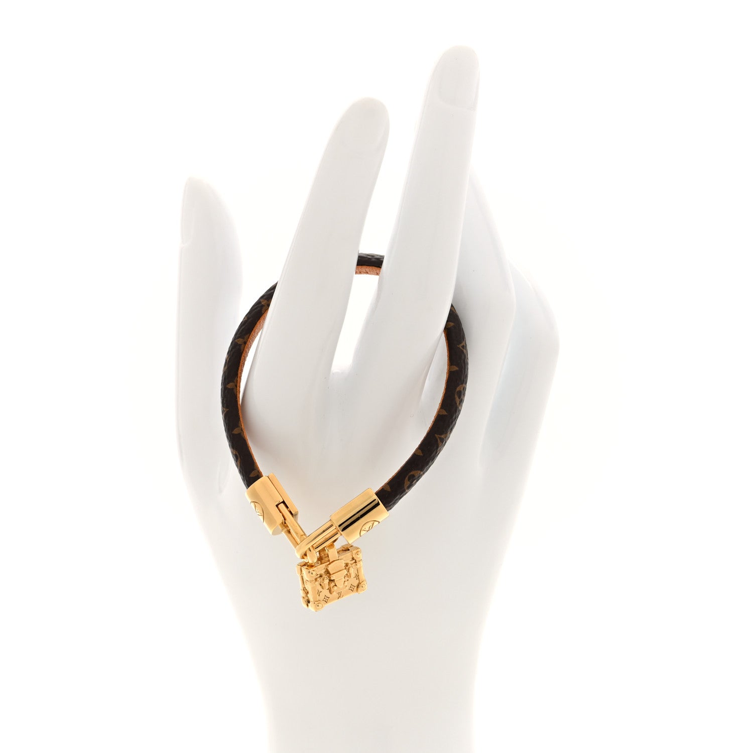 Louis Vuitton Monogram Petit Malle Bracelet 17 2 of 5