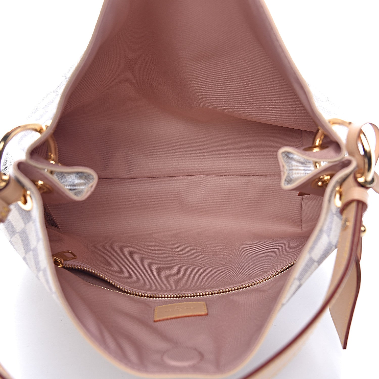 Louis Vuitton Damier Azur Graceful PM Rose Ballerine 5 of 12
