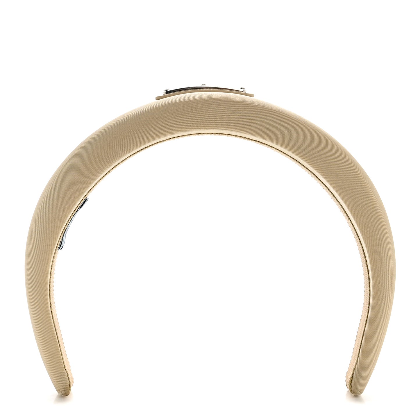Re-Nylon Triangle Logo Headband Deserto